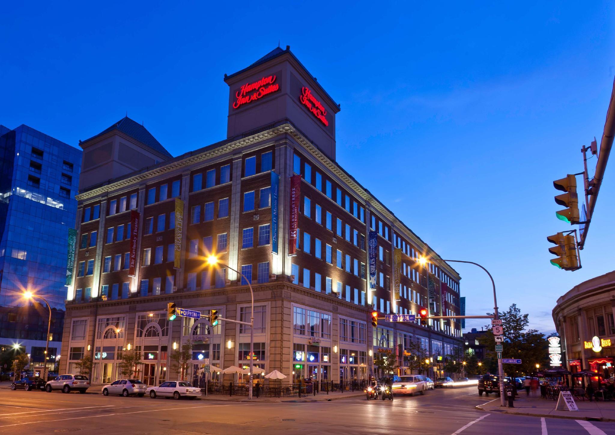 Hampton Inn & Suites Buffalo/Downtown Exterior foto